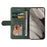 For Google Pixel 8 Leather Case Wallet Stand Color Splicing Phone Cover - Green - 2