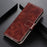 PU Leather Stand Case for Google Pixel 8 Pro , Retro Crazy Horse Texture Wallet Protective Cover - Brown - 6