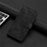 PU Leather Shell for iPhone 13 mini 5.4 inch Stand Wallet Case Butterfly Imprinted Skin-touch Phone Cover - Black - 7