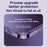 SULADA For iPhone 14 Pro Tempered Glass Back Case Glitter TPU Frame Electroplating Phone Cover with Lens Protector - Purple - 7