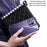 SULADA For iPhone 13 Pro Tempered Glass+TPU Case Glitter Electroplating Phone Cover with Lens Protector - Purple - 3