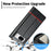 LC.IMEEKE For Google Pixel 8 Wallet Stand Phone Leather Case Carbon Fiber Texture Cover - Horizontal Stripe - 7