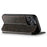 SUTENI J05 For iPhone 14 Pro PU Leather Stand Case Phone Wallet Cover Compatible with MagSafe - Black - 3