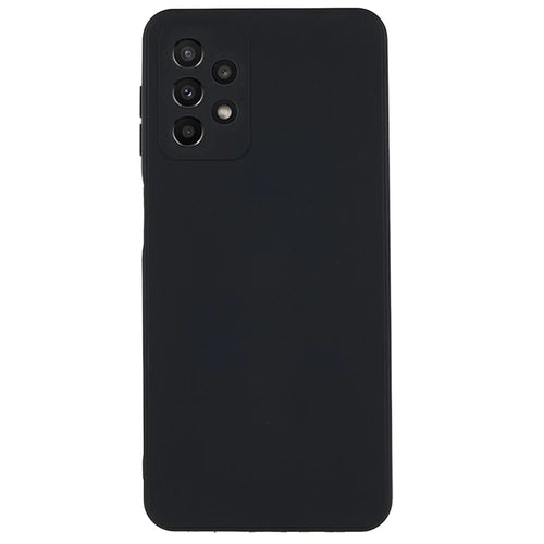 For Samsung Galaxy A32 4G (EU Version) Straight Edge TPU Case Drop-proof Phone Cover - Black - 1
