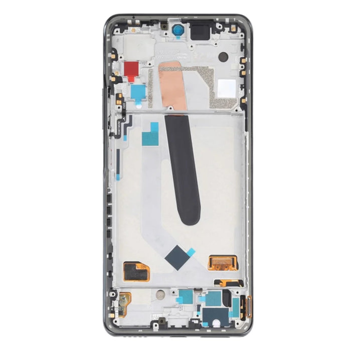 For Xiaomi Poco F3 Grade C OLED Screen and Digitizer Assembly + Frame Repair Part (without Logo) - Black - 3