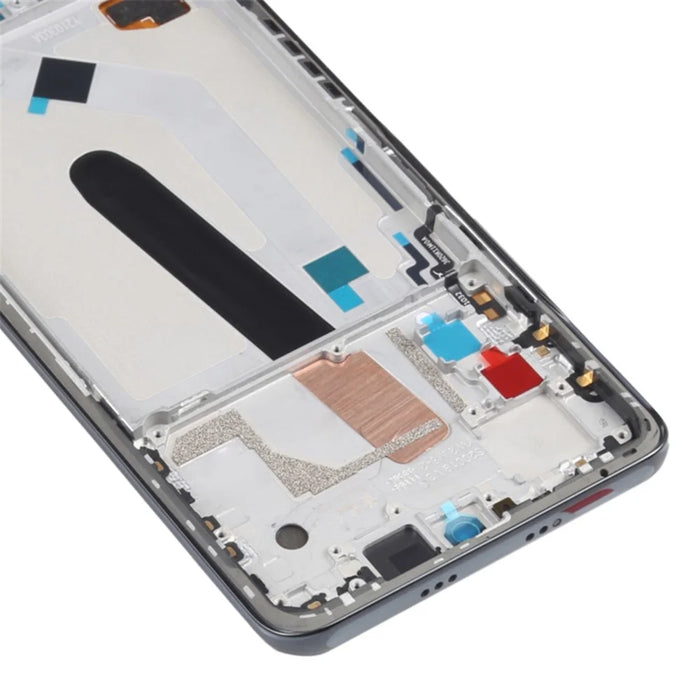 For Xiaomi Redmi K40 / K40 Pro / K40 Pro+ / Mi 11i Grade C OLED Screen and Digitizer Assembly + Frame Repair Part (without Logo) - Black - 4