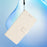 Cell Phone Cover for iPhone 13 Pro , Stand Stitching Line Rhombus Texture PU Leather Phone Case Wallet Shell - White - 5