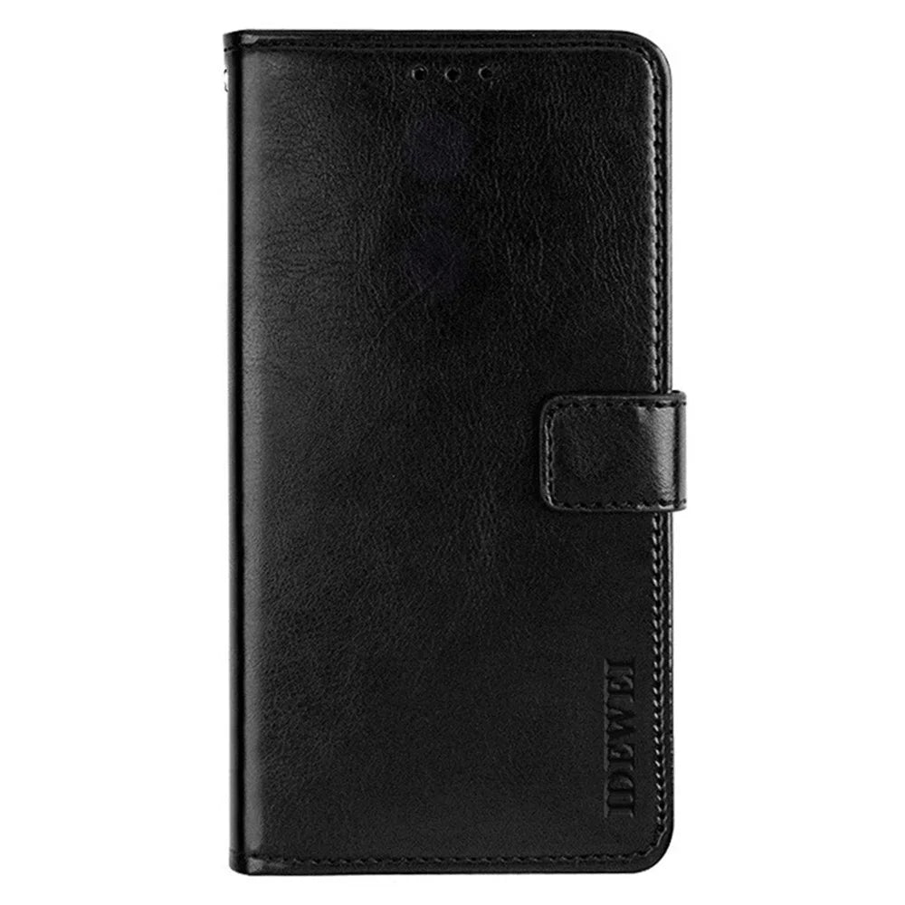 IDEWEI For Asus ROG Phone 7 5G Stand Phone Case Crazy Horse Texture PU Leather+TPU Wallet Cover - Black - 2