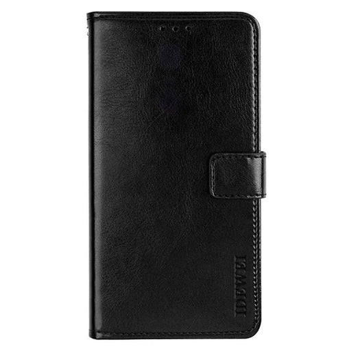 IDEWEI For Asus ROG Phone 7 5G Stand Phone Case Crazy Horse Texture PU Leather+TPU Wallet Cover - Black - 2