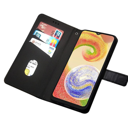 IDEWEI For Asus ROG Phone 7 5G Card Holder Phone Case PU Leather Stand Color Splicing Cover - Purple - 2
