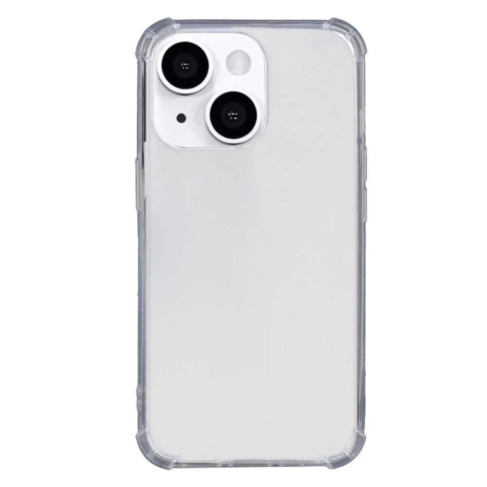 For iPhone 14 Plus TPU Clear Case 4 Corner Shockproof Protection Phone Cover - 1