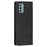 PU Leather Shell for Nokia G22 Wallet Stand Phone Case Calf Texture Magnetic Closing Cover - Black - 6