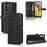 For Samsung Galaxy M14 5G Dot Pattern Imprinted Leather Wallet Case Stand Phone Cover - Black - 7