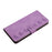 For iPhone 14 Plus Butterfly Imprinted Drop-proof Shell PU Leather Wallet Stand Phone Case - Purple - 5