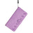 For iPhone 14 Plus Butterfly Imprinted Drop-proof Shell PU Leather Wallet Stand Phone Case - Purple - 6
