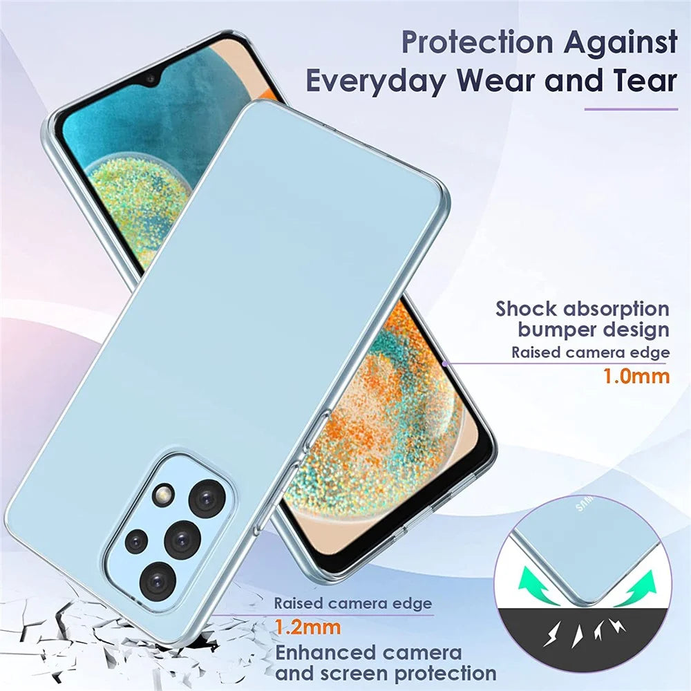 For Samsung Galaxy A23 5G (Global Version) / A23 4G Phone Case Anti-fingerprint Soft TPU Phone Cover - 3