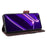 For Realme GT Neo5 SE 5G PU Leather Stand Wallet Case Hardware Decor Flip Phone Cover - Coffee - 3