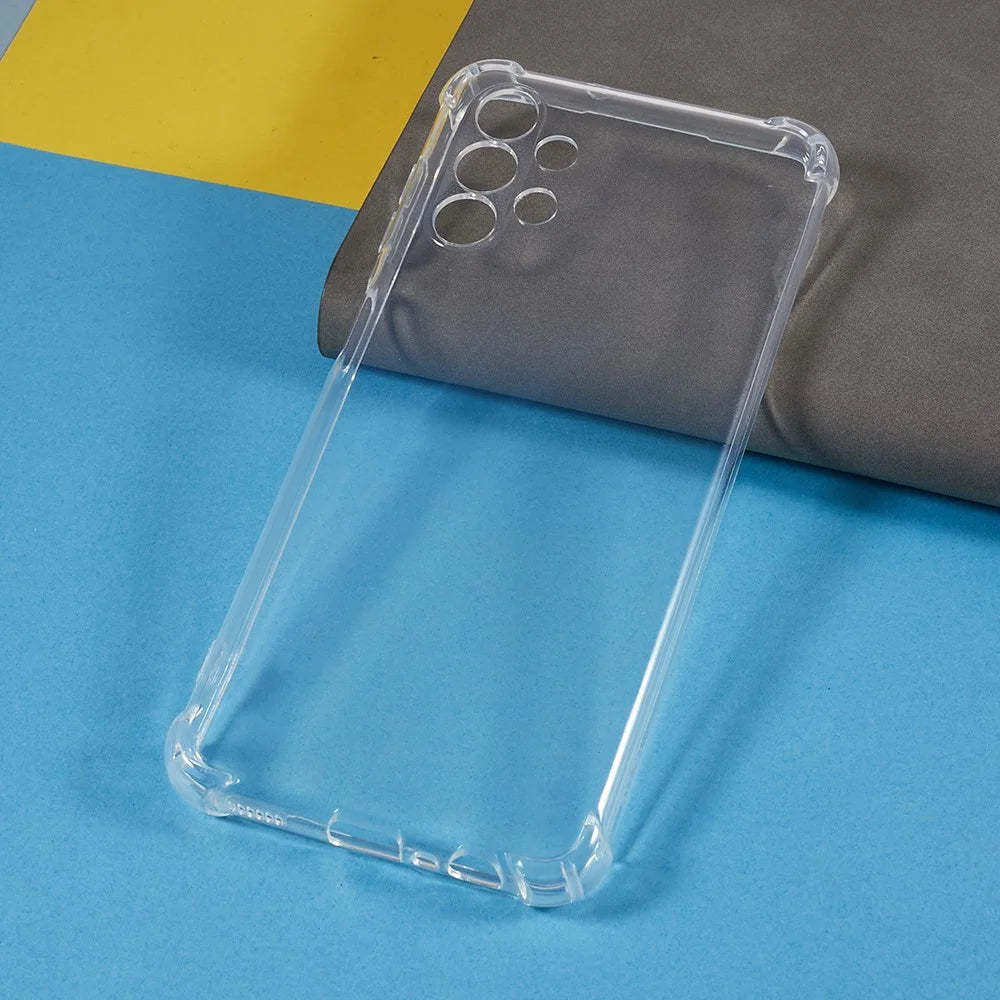For Samsung Galaxy A13 4G Shockproof Corner Phone Case Flexible TPU Clear Phone Cover - 2