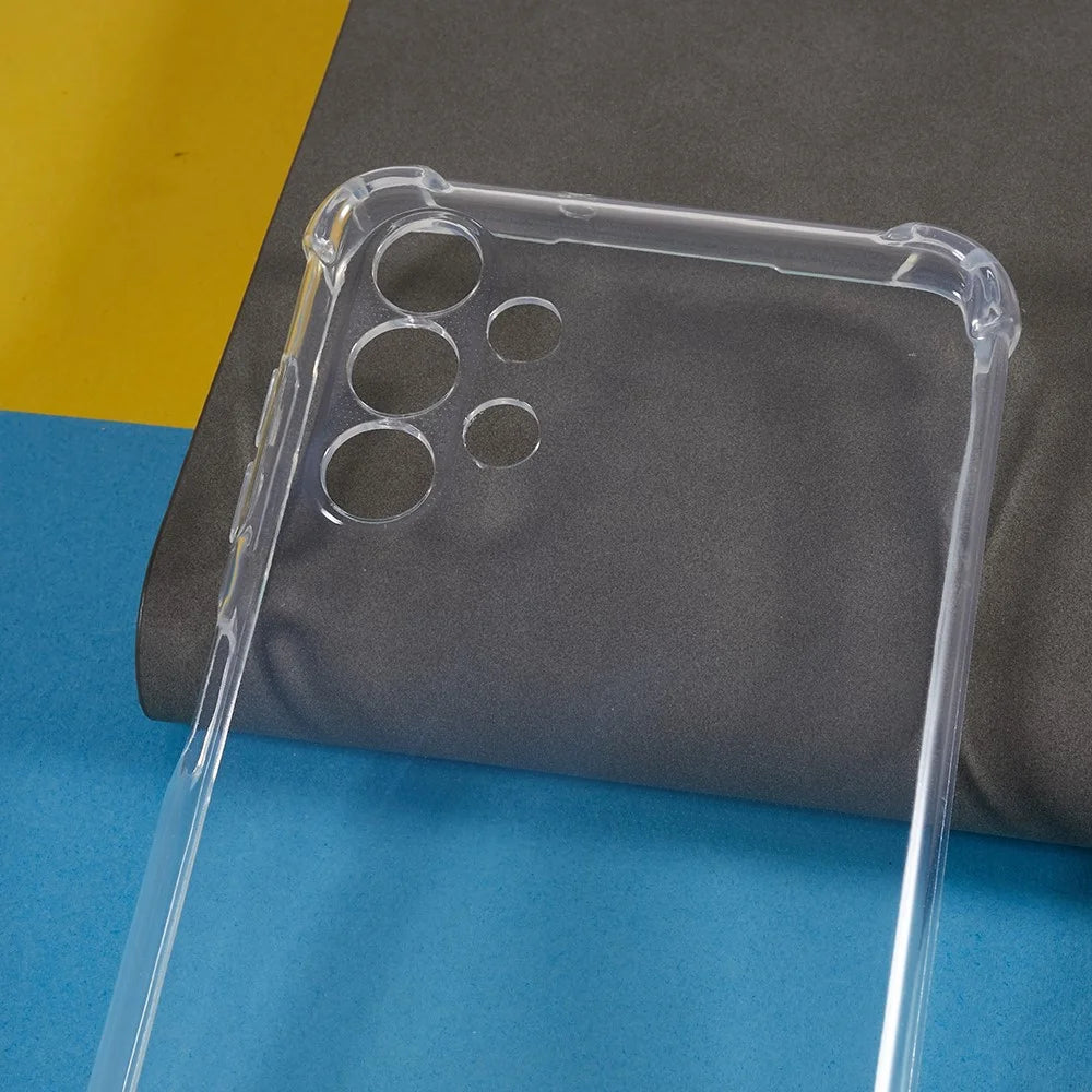For Samsung Galaxy A13 4G Shockproof Corner Phone Case Flexible TPU Clear Phone Cover - 3