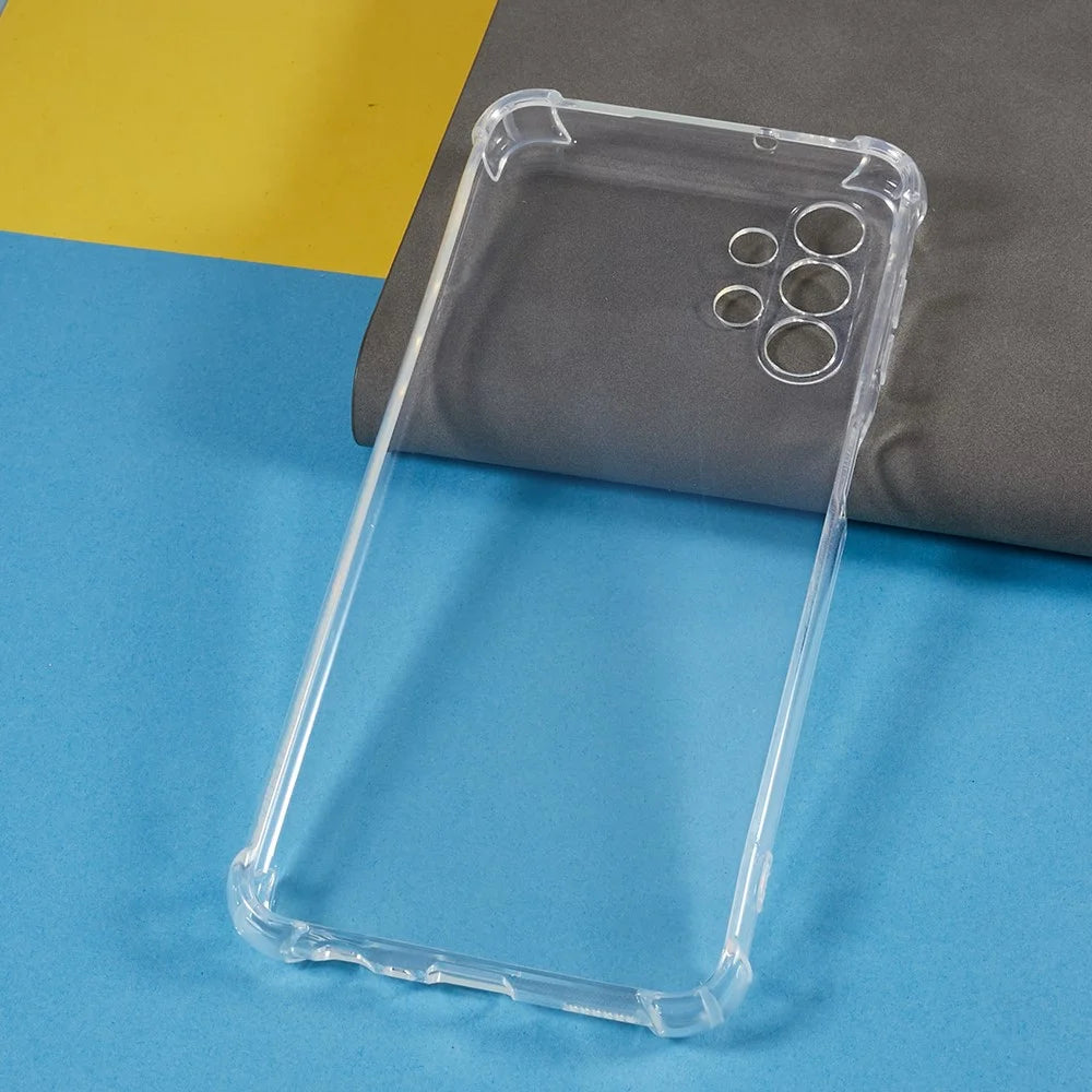 For Samsung Galaxy A13 4G Shockproof Corner Phone Case Flexible TPU Clear Phone Cover - 5