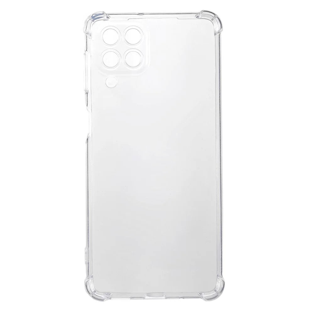 For Samsung Galaxy M53 5G Transparent Phone Case Reinforced Corner Anti-drop TPU Cover - 1