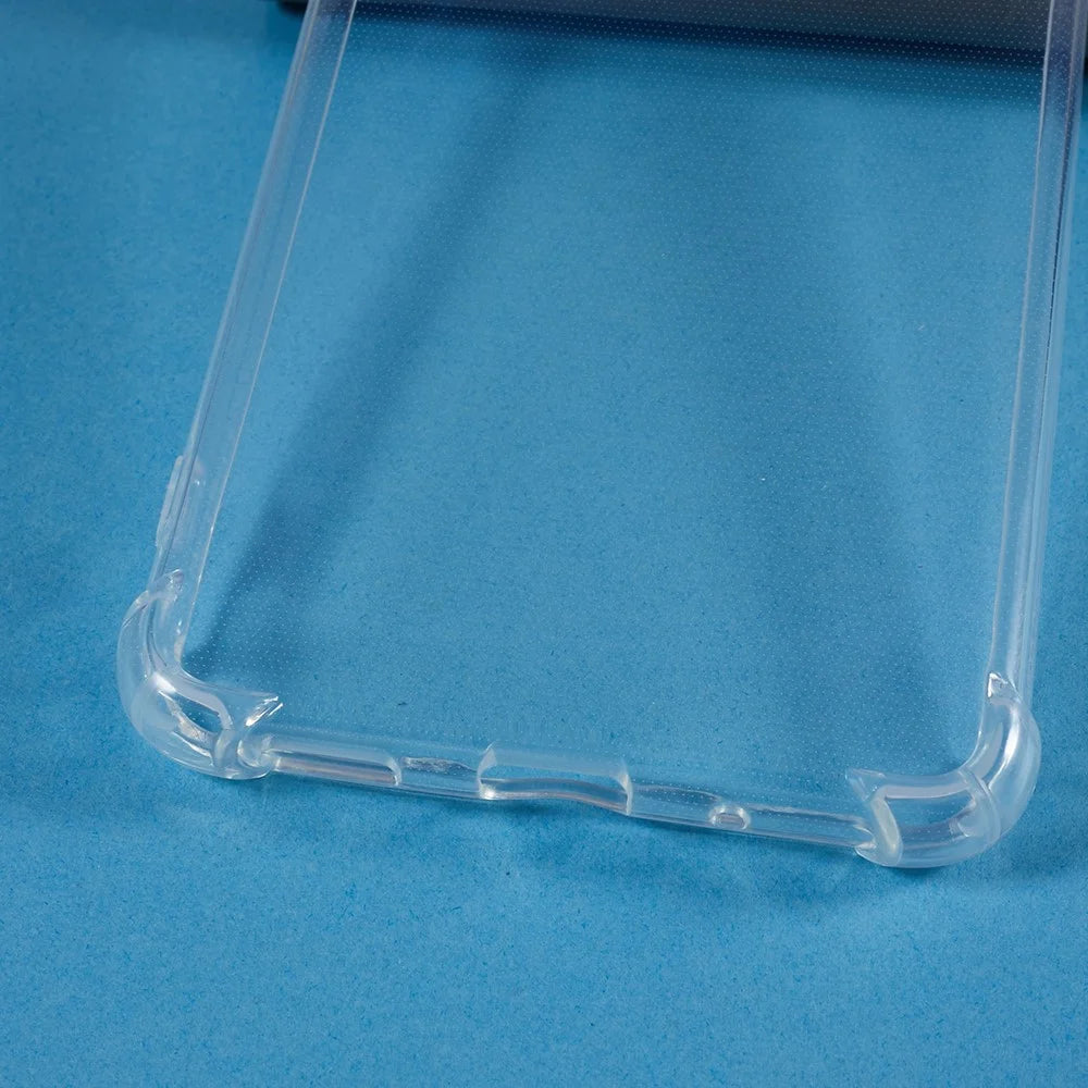 For Samsung Galaxy M53 5G Transparent Phone Case Reinforced Corner Anti-drop TPU Cover - 4