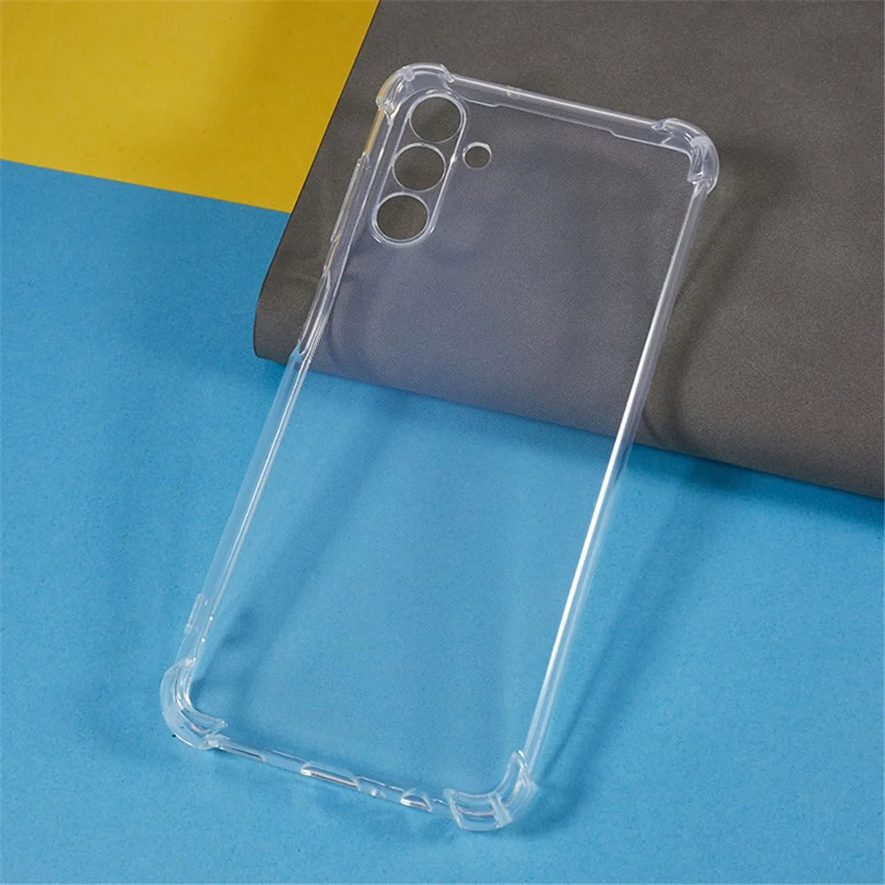 For Samsung Galaxy A13 5G / A04s 4G (164.7mm) Clear TPU Phone Case Reinforced Corners Anti-drop Cover - 3