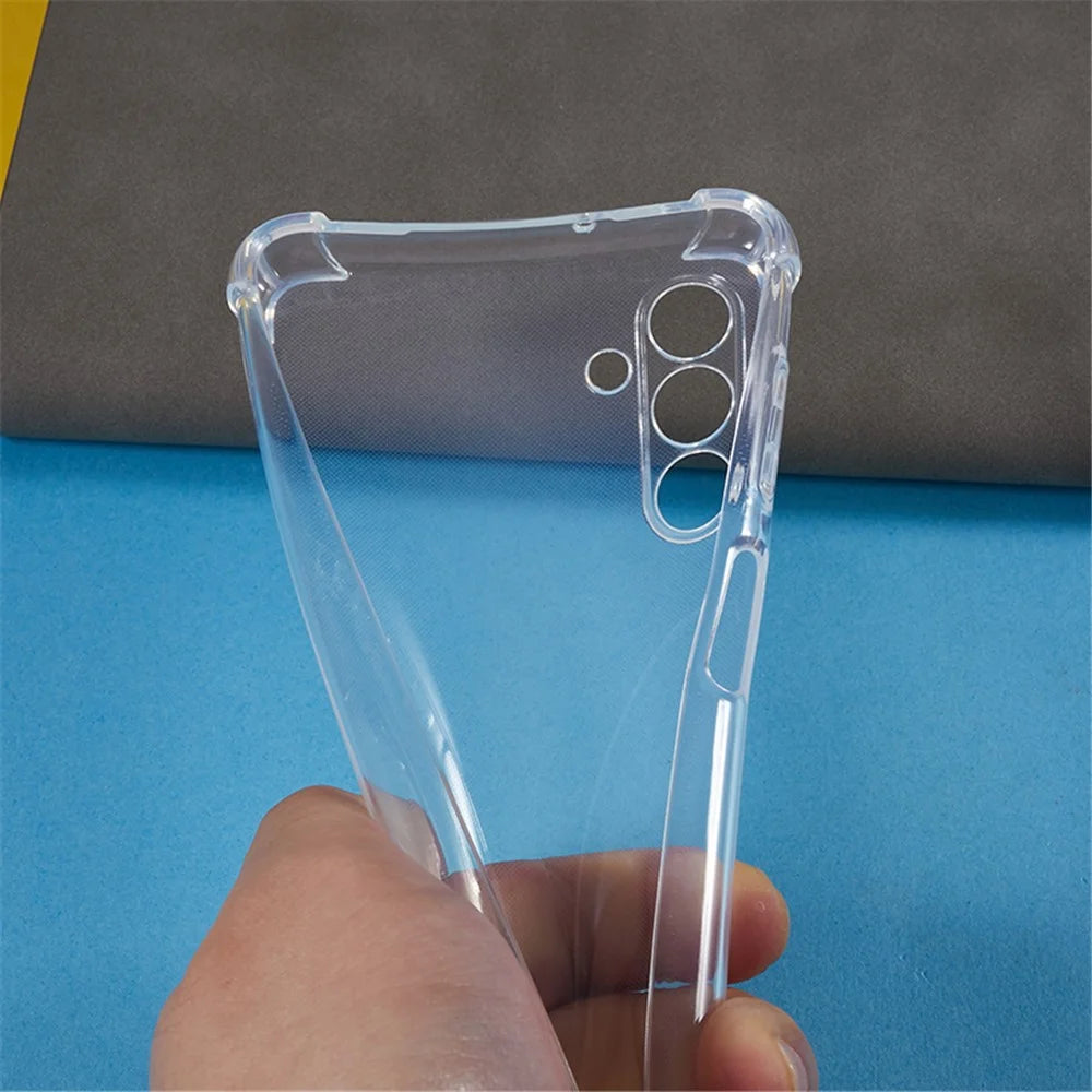 For Samsung Galaxy A13 5G / A04s 4G (164.7mm) Clear TPU Phone Case Reinforced Corners Anti-drop Cover - 7