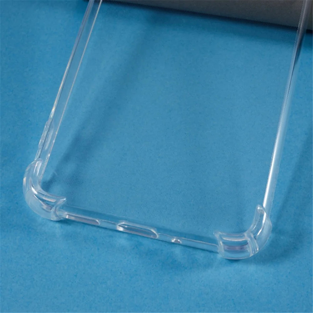 For Samsung Galaxy A73 5G Reinforced Corners Anti-drop Back Cover TPU Transparent Phone Case - 6