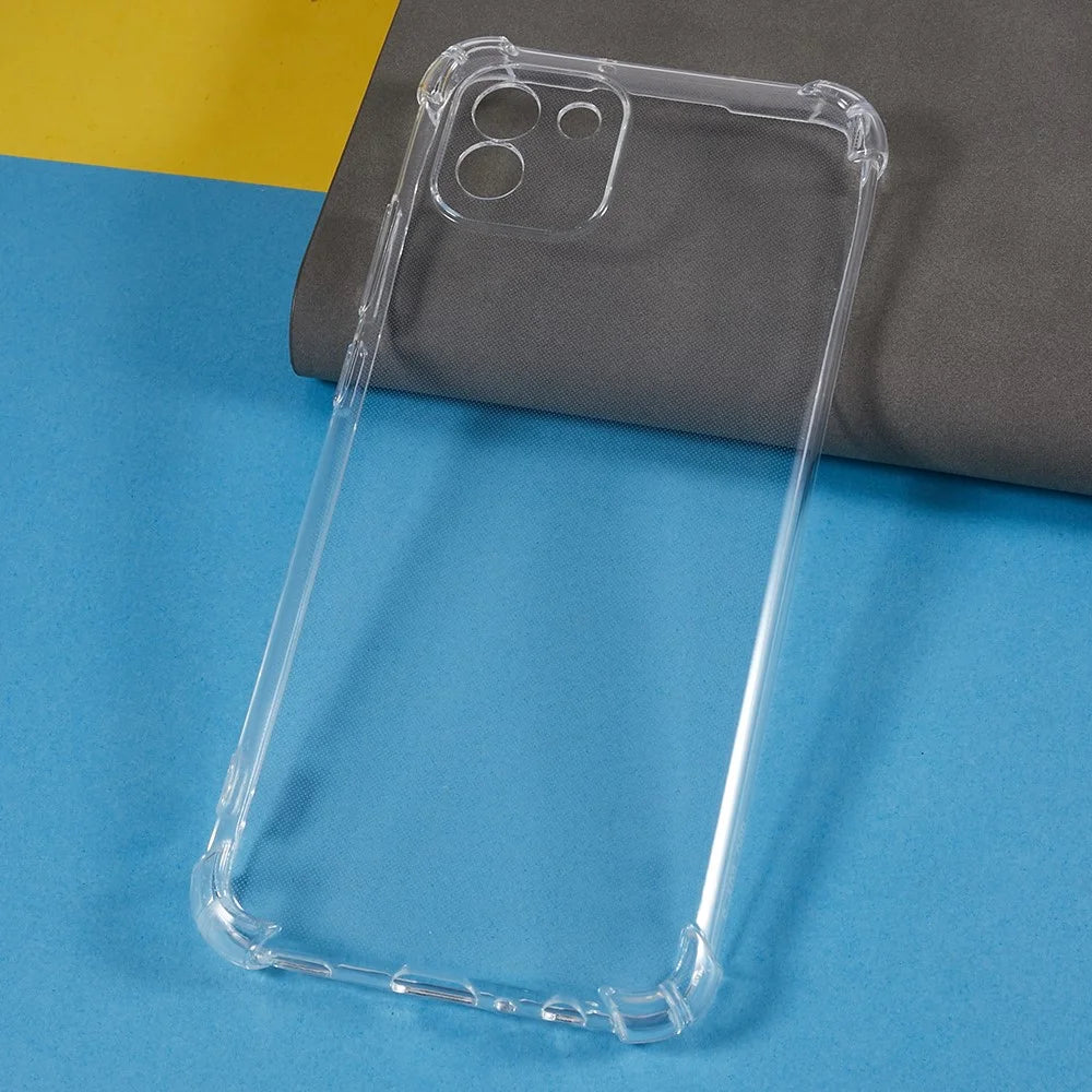 TPU Phone Case for Samsung Galaxy A03 (164.2mm) Anti-drop Clear Phone Cover - 2