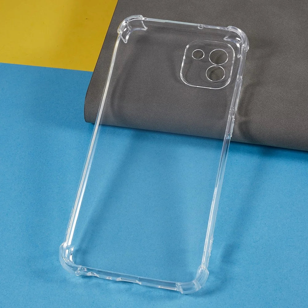 TPU Phone Case for Samsung Galaxy A03 (164.2mm) Anti-drop Clear Phone Cover - 5