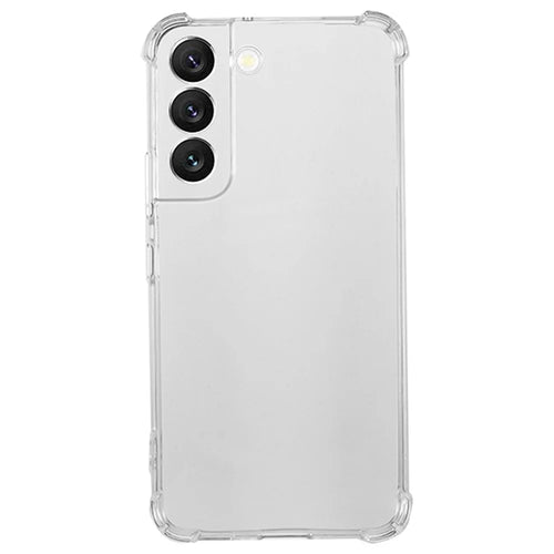 For Samsung Galaxy S22+ 5G Back Cover Reinforced Corners Anti-drop TPU Transparent Phone Case - 1