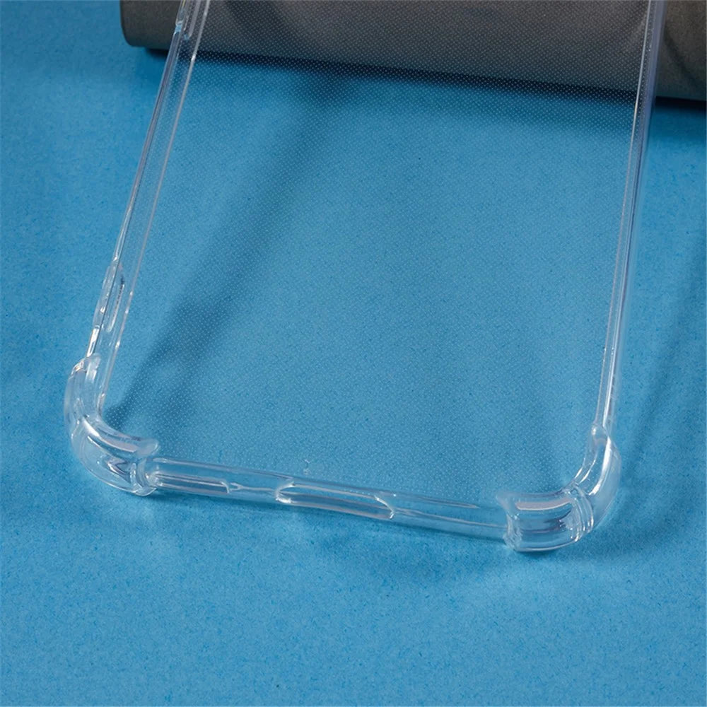 For Samsung Galaxy S22+ 5G Back Cover Reinforced Corners Anti-drop TPU Transparent Phone Case - 4