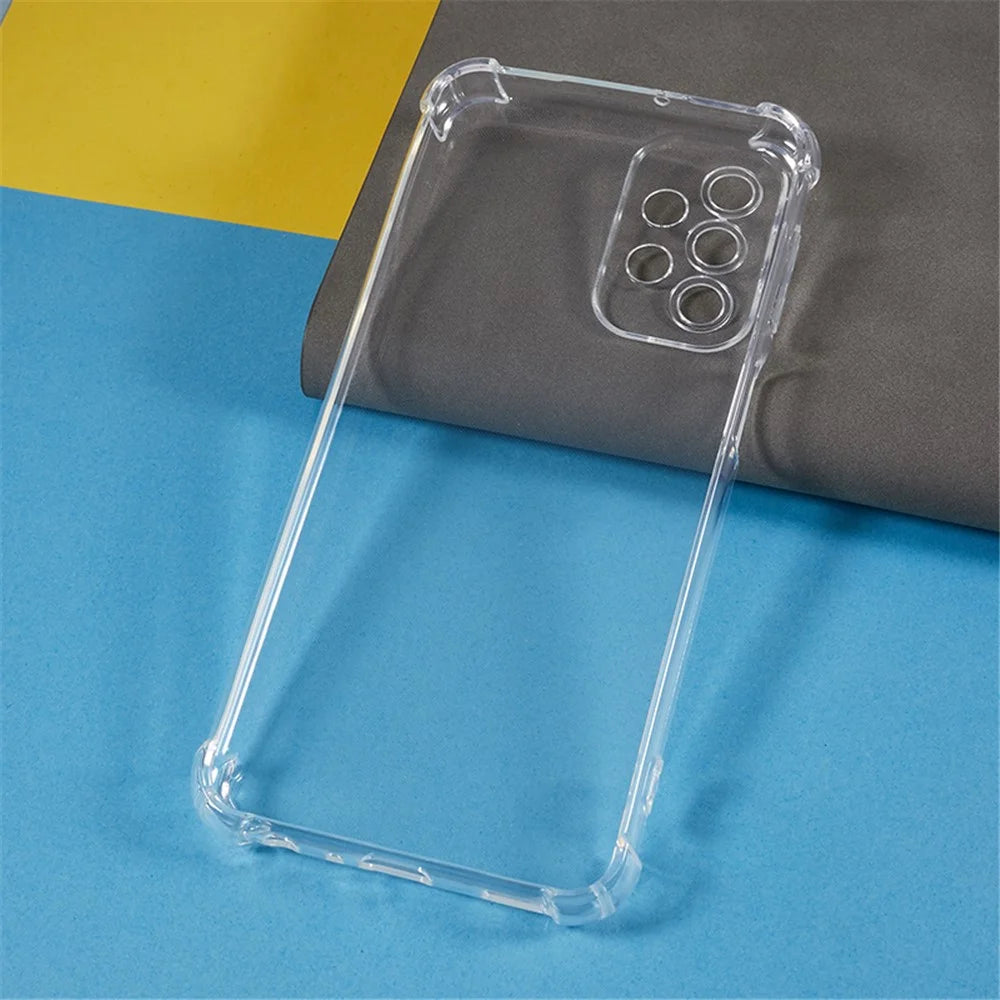Phone Case for Samsung Galaxy A23 4G / A23 5G (Global Version) Reinforced Corners Anti-drop TPU Clear Cover - 4