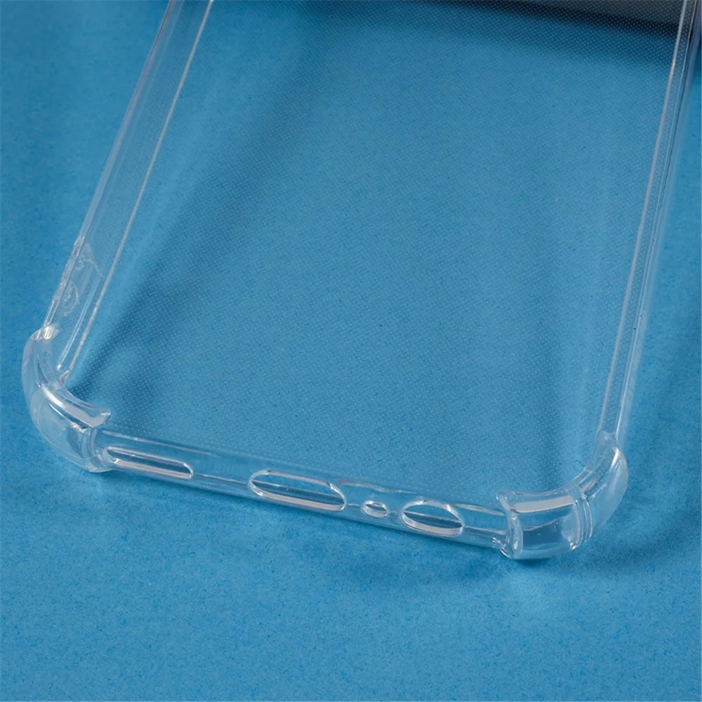 For Samsung Galaxy A14 4G / 5G Transparent TPU Phone Case Anti-drop Corners Cell Phone Cover - 6