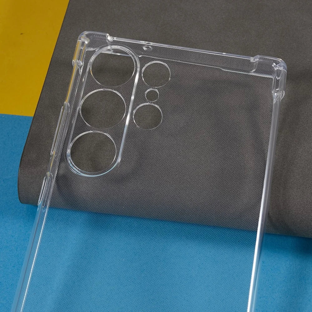 For Samsung Galaxy S23 Ultra TPU Phone Cover Drop-proof Reinforced Corner Clear Phone Case - 3