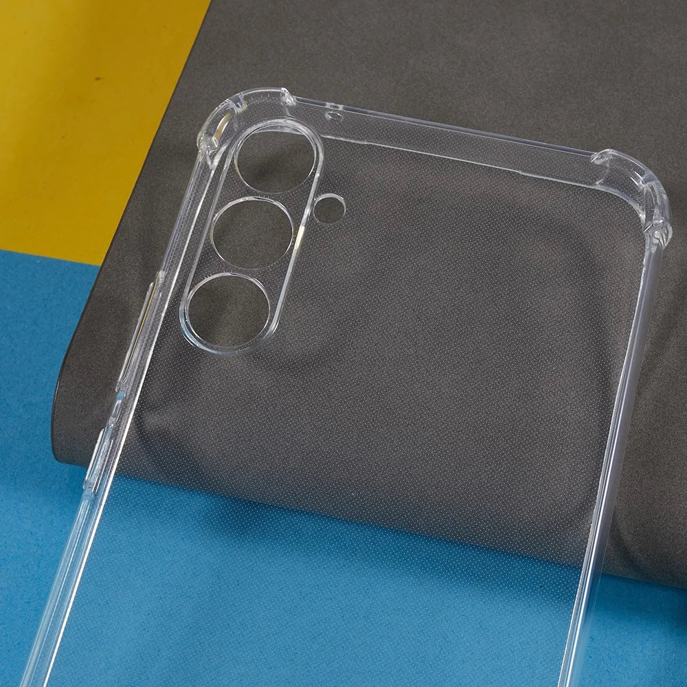 For Samsung Galaxy A54 5G Transparent TPU Case Thickened Corner Anti-drop Phone Cover - 3