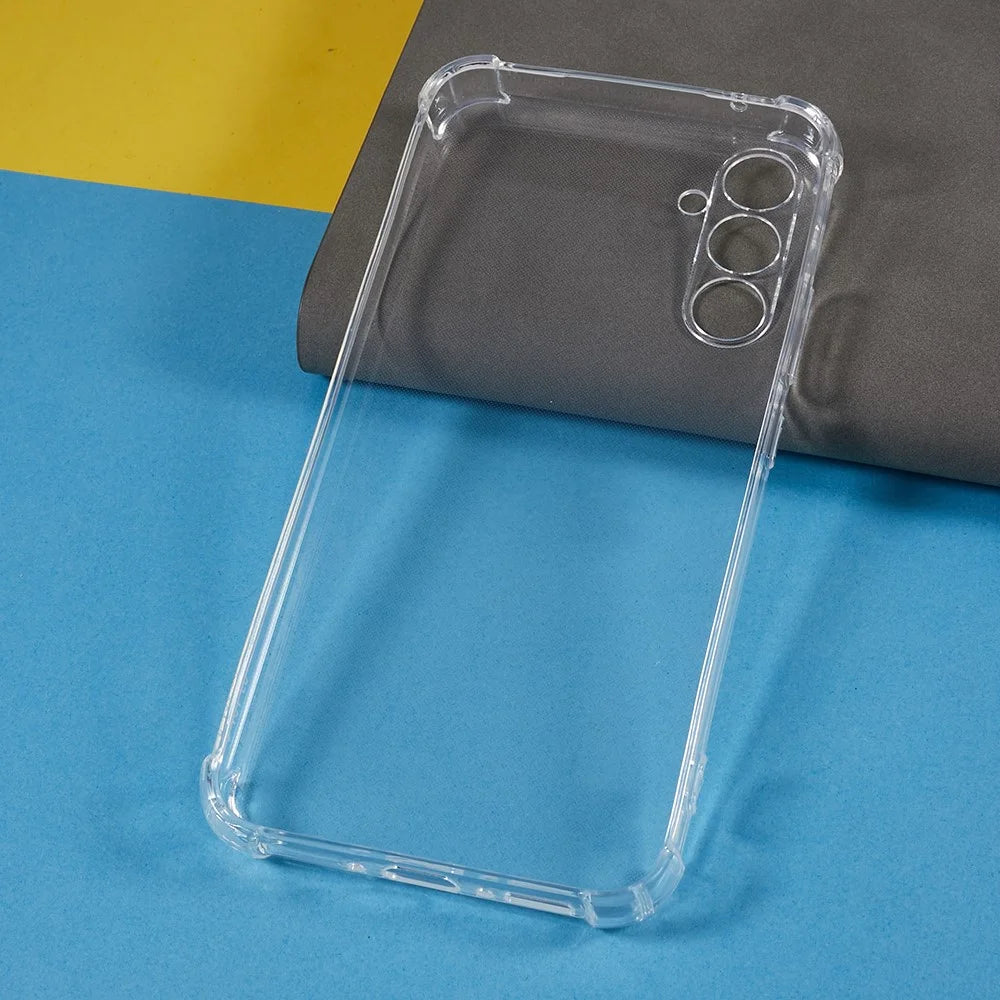 For Samsung Galaxy A54 5G Transparent TPU Case Thickened Corner Anti-drop Phone Cover - 5