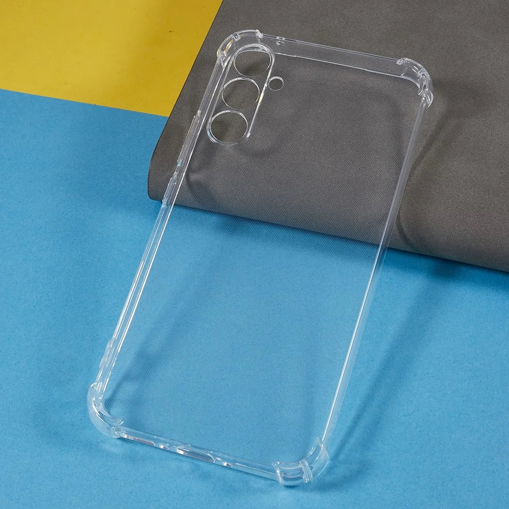 For Samsung Galaxy A34 5G TPU Clear Phone Case Reinforced Corners Mobile Phone Cover - 2