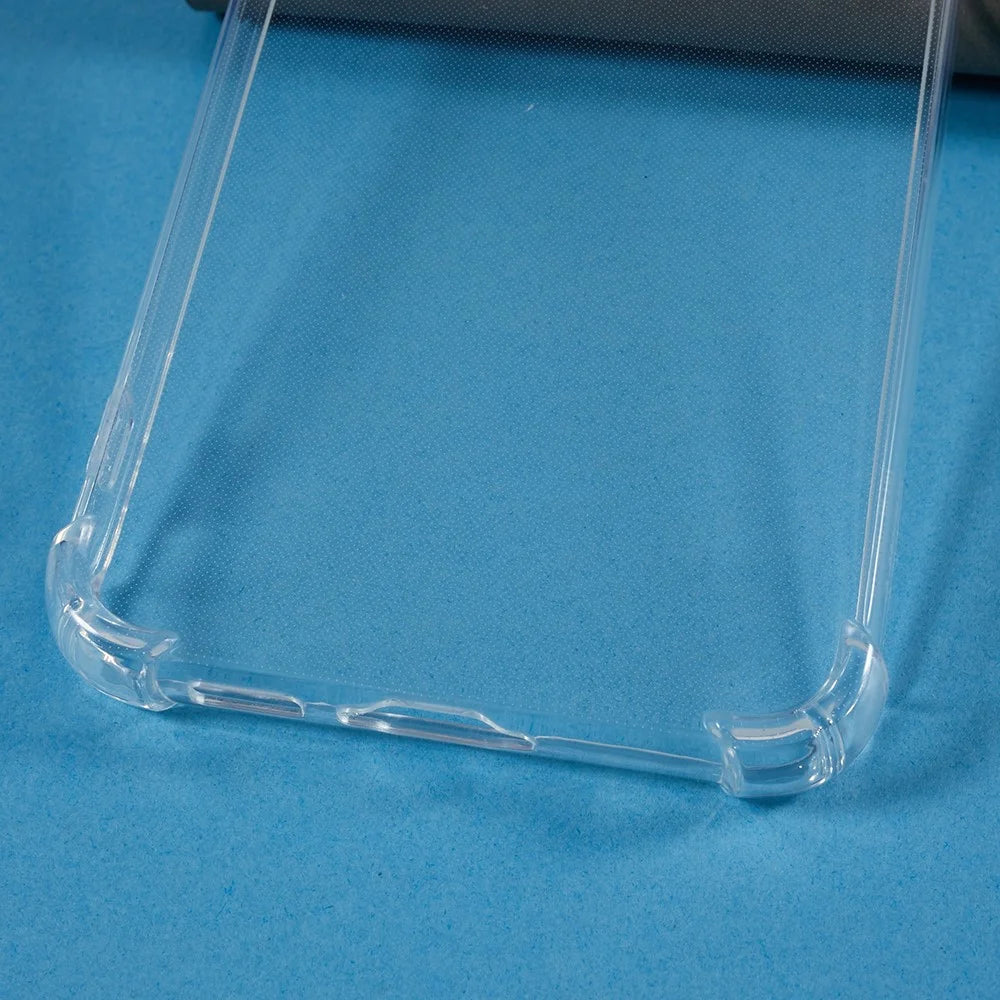 For Samsung Galaxy S23+ Transparent TPU Case Reinforced Corners Shockproof Phone Cover - 4