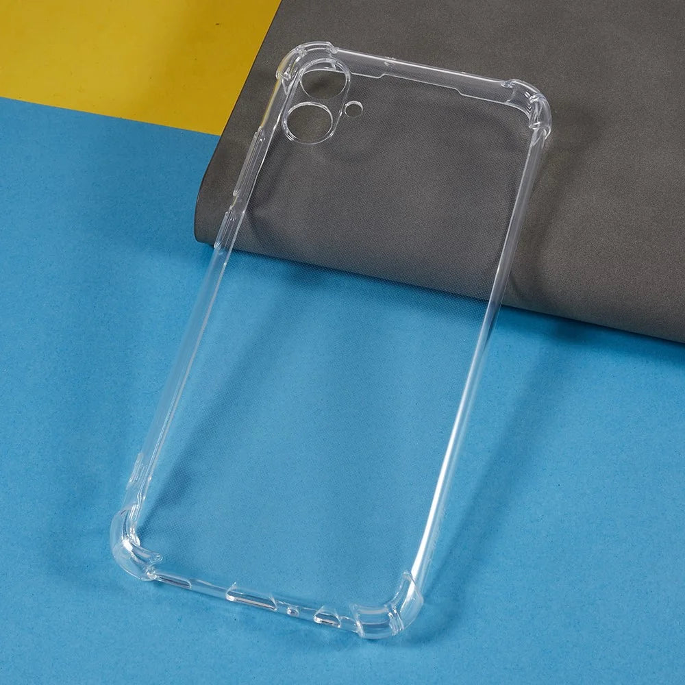 For Samsung Galaxy A04e 4G / F04 4G / M04 4G Phone TPU Case Anti-scratch Transparent Phone Cover - 2