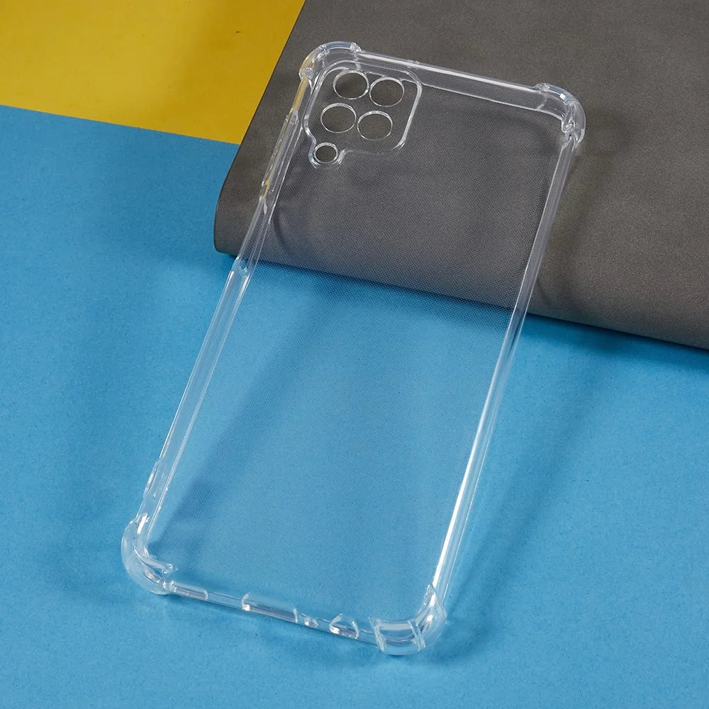 For Samsung Galaxy A12 / M12 Anti-drop Corner Phone Case Transparent TPU Phone Cover - 2