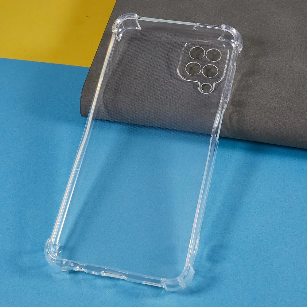 For Samsung Galaxy A12 / M12 Anti-drop Corner Phone Case Transparent TPU Phone Cover - 5