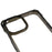 For iPhone 13 Transparent Acrylic Back + TPU Case Anti-drop Phone Cover with Lanyard - Black - 3