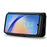 DG.MING For Samsung Galaxy A34 5G Detachable Magnetic Case Split Leather Phone Wallet Stand Drop-proof Cover - Black - 3