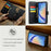 DG.MING For Samsung Galaxy A34 5G Detachable Magnetic Case Split Leather Phone Wallet Stand Drop-proof Cover - Black - 7
