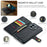 DG.MING For OnePlus 11 5G Detachable Magnetic Anti-drop Case Split Leather Wallet Stand Phone Cover - Black - 6