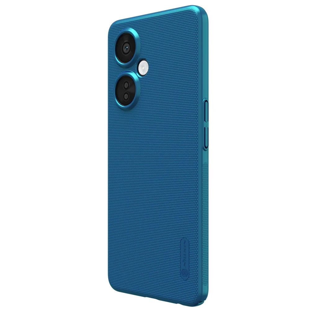 NILLKIN Frosted Shield for OnePlus Nord CE 3 Lite 5G / Nord N30 5G Matte Shockproof Back Cover PC Phone Case - Blue - 3