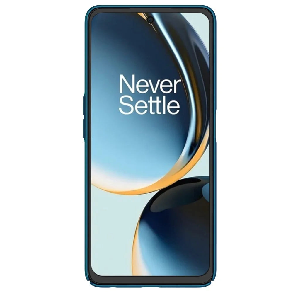 NILLKIN Frosted Shield for OnePlus Nord CE 3 Lite 5G / Nord N30 5G Matte Shockproof Back Cover PC Phone Case - Blue - 5
