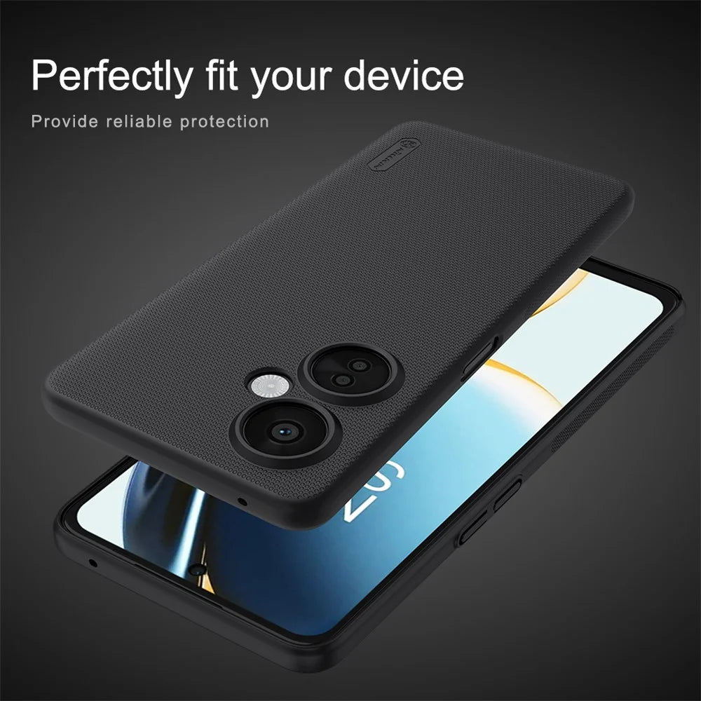 NILLKIN Frosted Shield for OnePlus Nord CE 3 Lite 5G / Nord N30 5G Matte Shockproof Back Cover PC Phone Case - Blue - 7